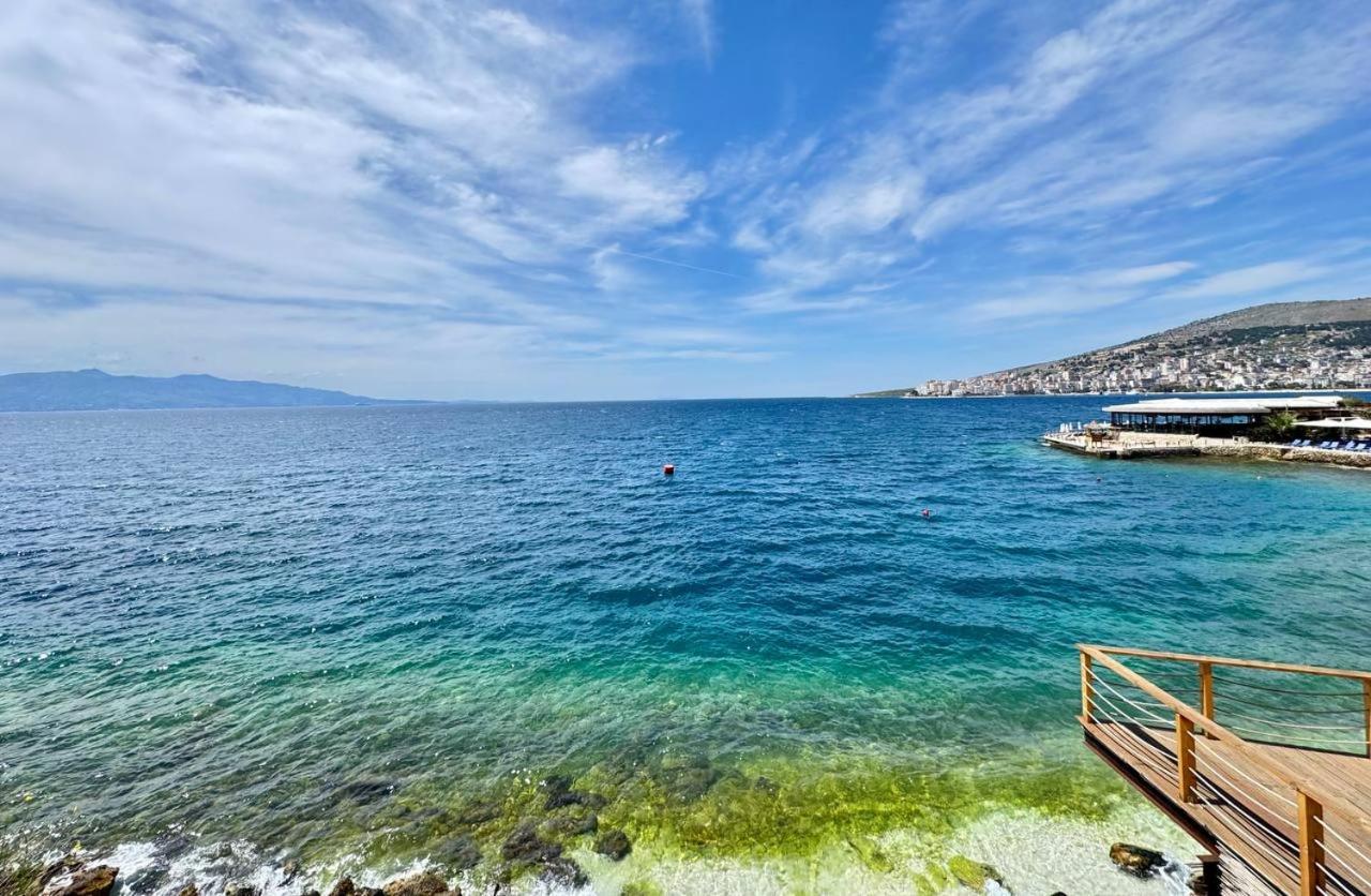 Апартаменти Viola Sea View Penthouse Саранда Екстер'єр фото