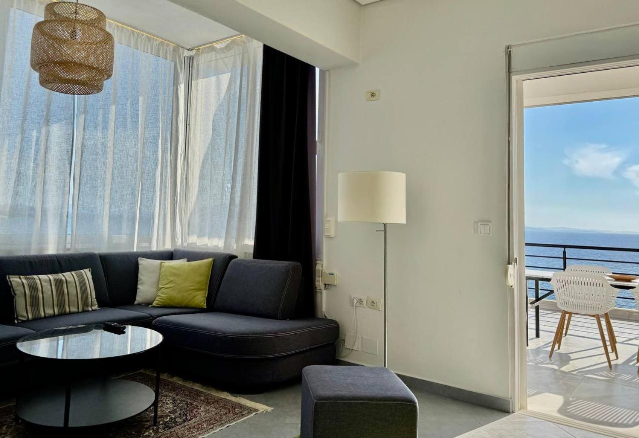 Апартаменти Viola Sea View Penthouse Саранда Екстер'єр фото
